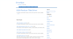 Desktop Screenshot of driverbyte.com
